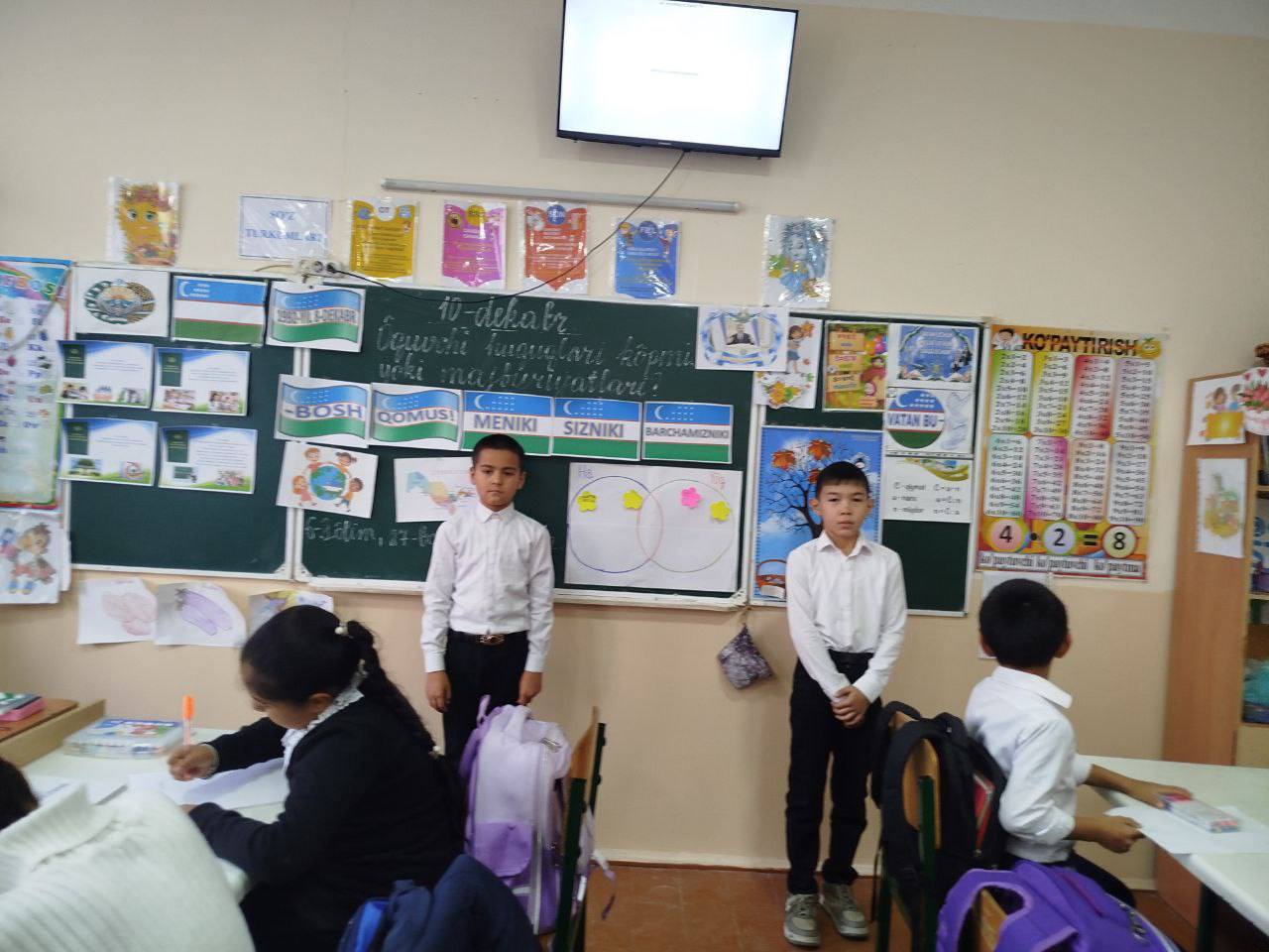 2025-yil 10-dekabr  kuni Toshkent viloyati Toshkent tumani 14- maktabining 4-"Ye"